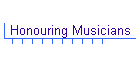 Honouring Musicians
