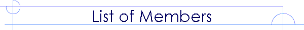 List of Members